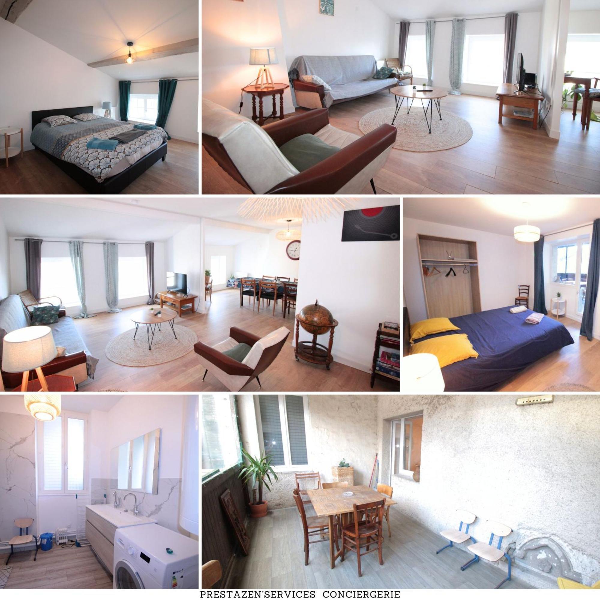 Logement Neuf "Meuse" - Hyper Centre - Parking Proche - Proche Gare - 4 Chambres - Terrasse Couverte - Wifi ! Gere Par Prestazen'Services Verdún Exterior foto